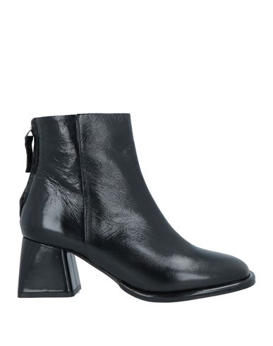 Emanuélle Vee Woman Ankle Boots Black Size 8 Soft Leather