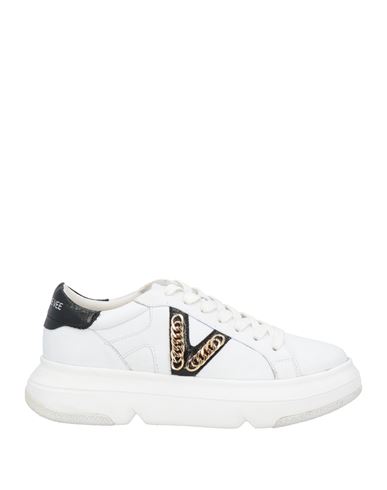 Emanuélle Vee Woman Sneakers White Size 9 Soft Leather