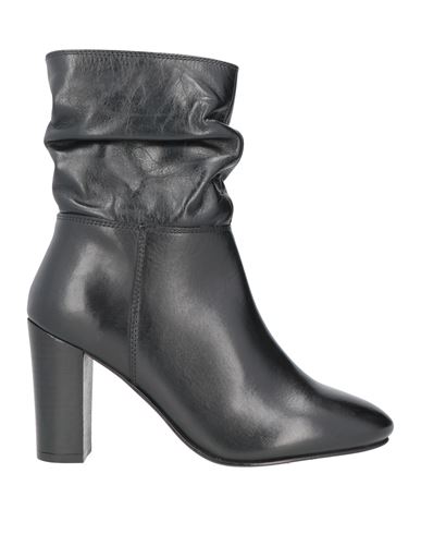 Cafènoir Woman Ankle Boots Black Size 11 Soft Leather