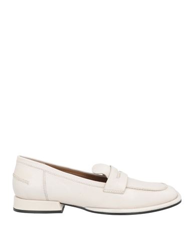 Emanuélle Vee Woman Loafers Off White Size 9 Soft Leather