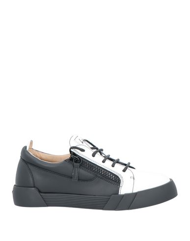Giuseppe Zanotti Man Sneakers Off White Size 14 Soft Leather