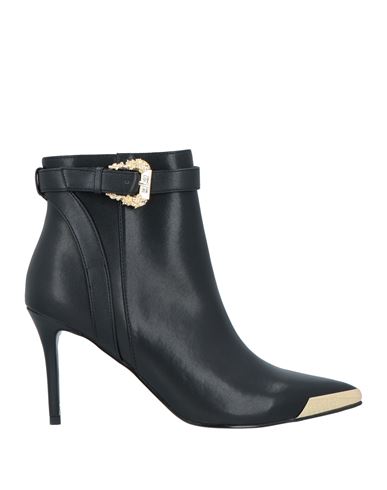 Shop Versace Jeans Couture Woman Ankle Boots Black Size 7 Soft Leather