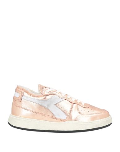 Diadora Heritage Woman Sneakers Rose Gold Size 9.5 Soft Leather