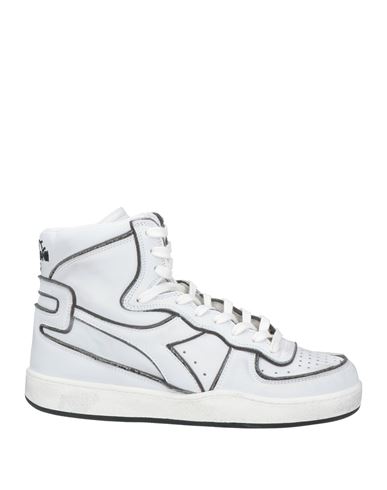 Diadora Heritage Man Sneakers Off White Size 12.5 Soft Leather