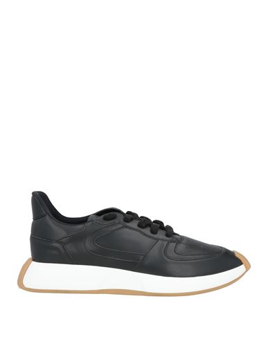 Giuseppe Zanotti Man Sneakers Black Size 14 Soft Leather