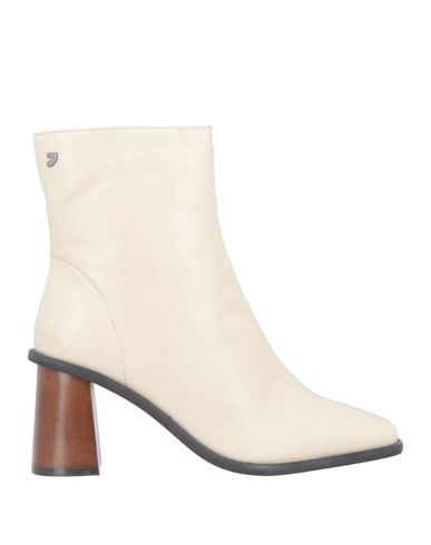 Gioseppo Woman Ankle Boots Beige Size 9.5 Soft Leather
