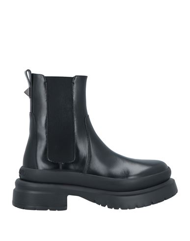 Valentino Garavani Man Knee Boots Black Size 12 Soft Leather