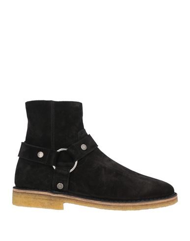 Saint Laurent Man Ankle Boots Black Size 7 Soft Leather