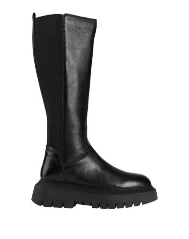 Bothega 41 Woman Knee Boots Black Size 11 Soft Leather