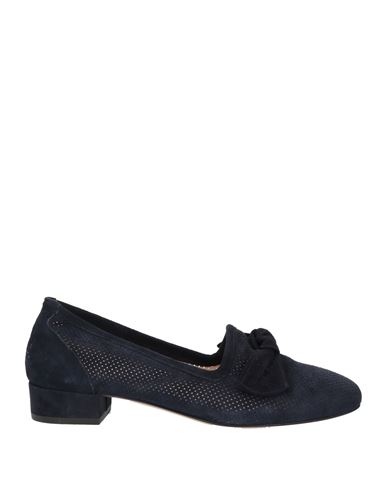 Roberto Della Croce Woman Loafers Midnight Blue Size 12 Soft Leather