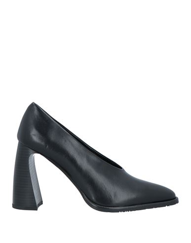 Tiffi Woman Pumps Black Size 11 Soft Leather