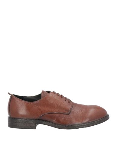 Moma Man Lace-up Shoes Tan Size 12 Soft Leather In Brown