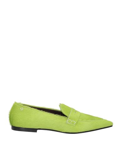 Collection Privèe Collection Privēe? Woman Loafers Lime Green Size 8 Leather