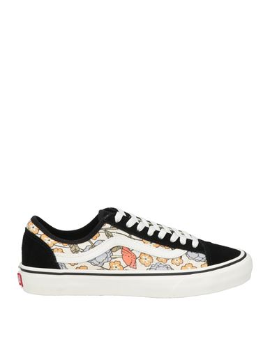 Black leather vans outlet 6.5