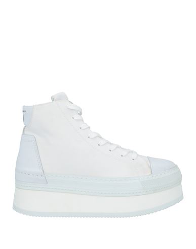 Cinzia Araia Woman Sneakers White Size 10 Textile Fibers