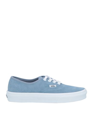 Vans Woman Sneakers Pastel Blue Size 9 Soft Leather