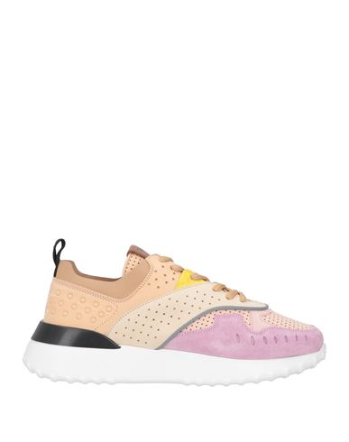 Tod's Woman Sneakers Blush Size 8 Soft Leather In Pink