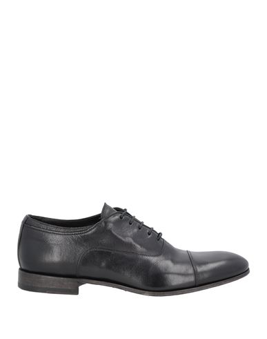 Corvari Man Lace-up Shoes Black Size 11 Soft Leather