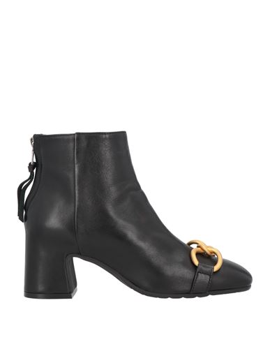 Mara Bini Woman Ankle Boots Black Size 6 Soft Leather