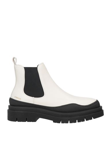 Copenhagen Shoes Woman Ankle Boots Off White Size 10 Calfskin