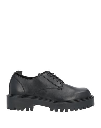 Shop Vic Matie Vic Matiē Man Lace-up Shoes Black Size 8 Soft Leather