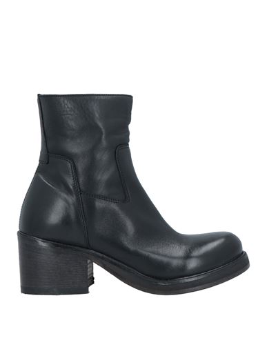 Moma Woman Ankle Boots Black Size 11 Calfskin