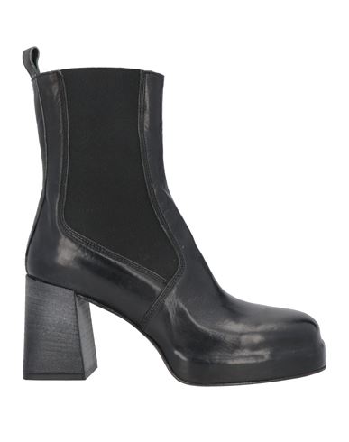 Moma Woman Ankle Boots Black Size 10.5 Soft Leather