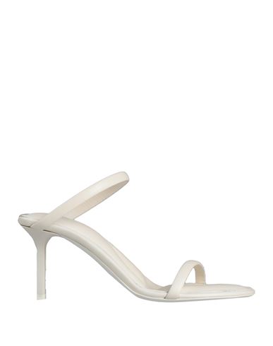 Alyx 1017  9sm Woman Sandals White Size 11 Soft Leather
