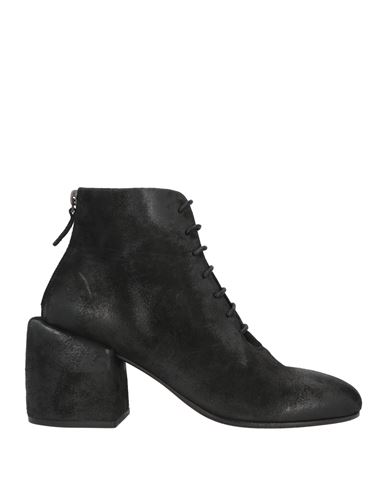 Marsèll Woman Ankle Boots Black Size 9 Soft Leather In Black