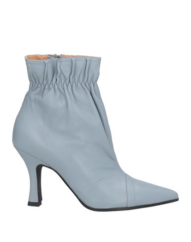 Sergio Cimadamore Woman Ankle Boots Light Blue Size 10 Soft Leather