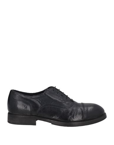 Shop Moma Man Lace-up Shoes Midnight Blue Size 10 Calfskin