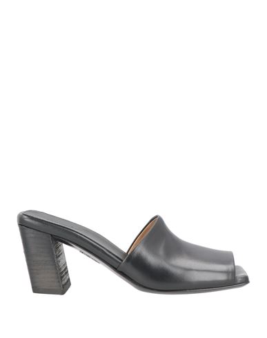 Marsèll Woman Sandals Black Size 7.5 Soft Leather