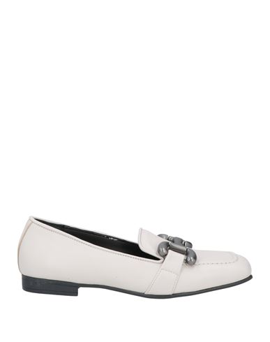 Nila & Nila Woman Loafers Light Grey Size 7 Soft Leather