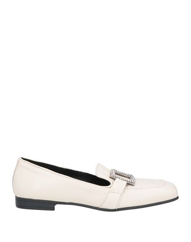 Nila & Nila Woman Loafers Ivory Size 6 Soft Leather In White