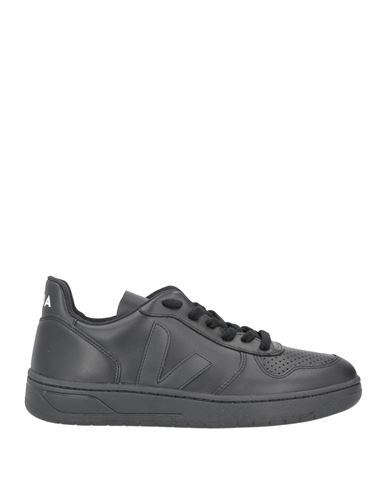 Veja Woman Sneakers Black Size 9 Soft Leather