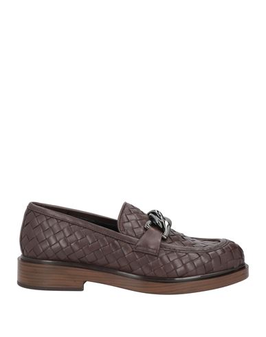 Pons Quintana Woman Loafers Cocoa Size 10 Soft Leather In Brown