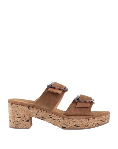 Ancient Greek Sandals Woman Mules & Clogs Brown Size 10 Soft Leather