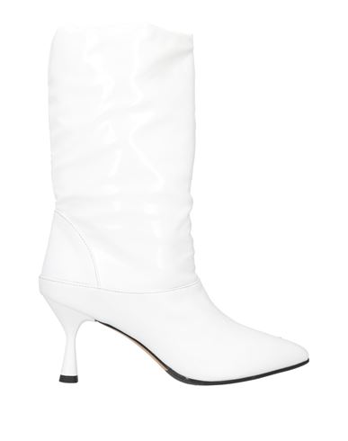 Nila & Nila Woman Ankle Boots White Size 7 Soft Leather