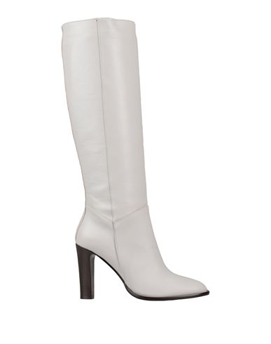 Nila & Nila Woman Boot Light Grey Size 8 Soft Leather