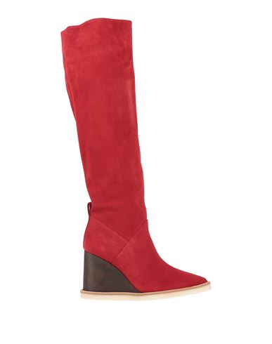 Paloma Barceló Woman Boot Red Size 6 Soft Leather