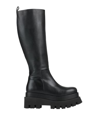 PALOMA BARCELÓ PALOMA BARCELÓ WOMAN KNEE BOOTS BLACK SIZE 8 SOFT LEATHER