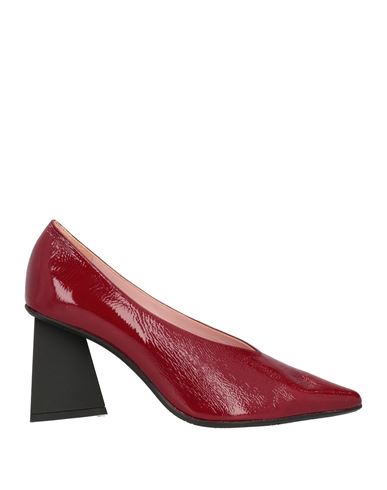 Ras Woman Pumps Burgundy Size 8 Soft Leather In Red