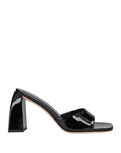 Shop By Far Woman Sandals Black Size 10 Soft Leather