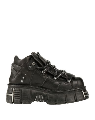 Shop New Rock Man Ankle Boots Black Size 8 Bovine Leather