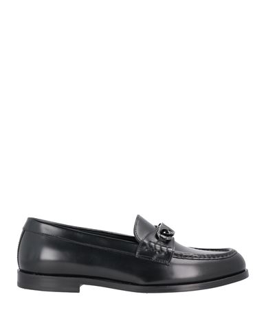 Shop Valentino Garavani Man Loafers Black Size 9 Soft Leather