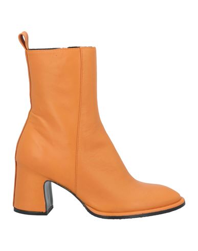 Eqüitare Equitare Woman Ankle Boots Mandarin Size 8 Soft Leather In Orange