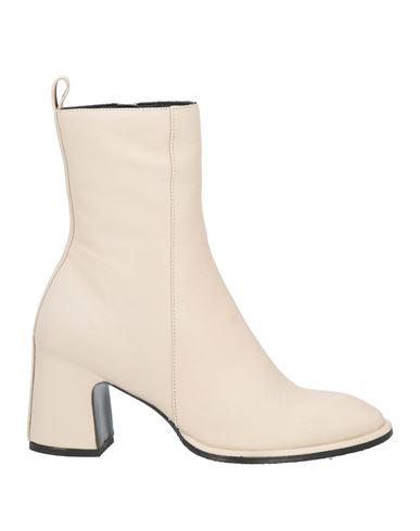 Eqüitare Equitare Woman Ankle Boots Beige Size 10 Soft Leather In Cream