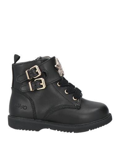 Shop Liu •jo Toddler Girl Ankle Boots Black Size 9c Calfskin