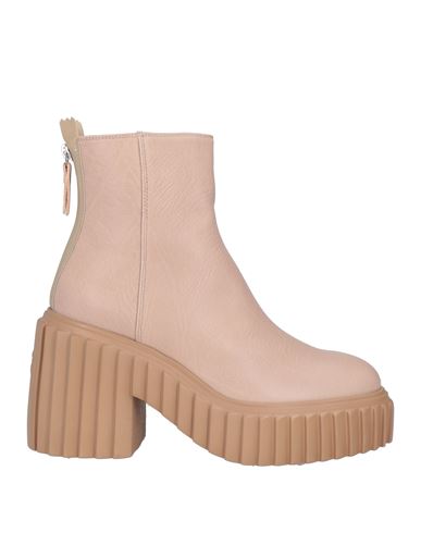 Agl Attilio Giusti Leombruni Agl Woman Ankle Boots Blush Size 11 Soft Leather In Pink