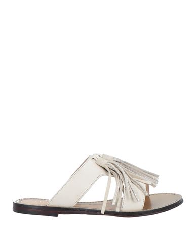 Twinset Woman Sandals Off White Size 5 Soft Leather